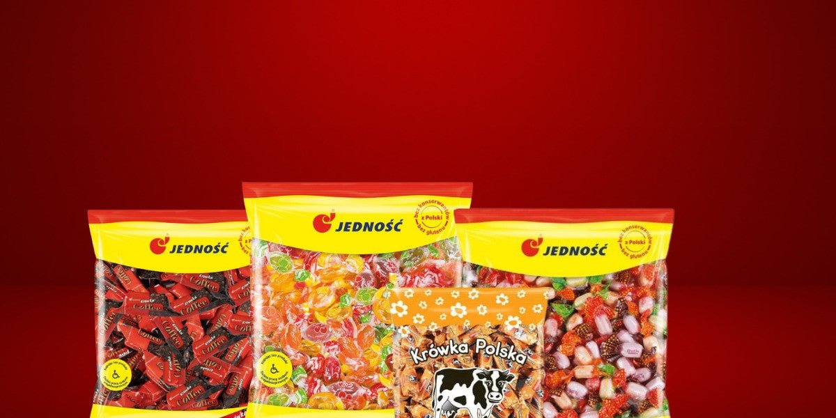 Polnische Bonbons von damals - Jedność Klassiker - Polskashop24.de - Online Supermarkt mit Lebensmittel aus Polen