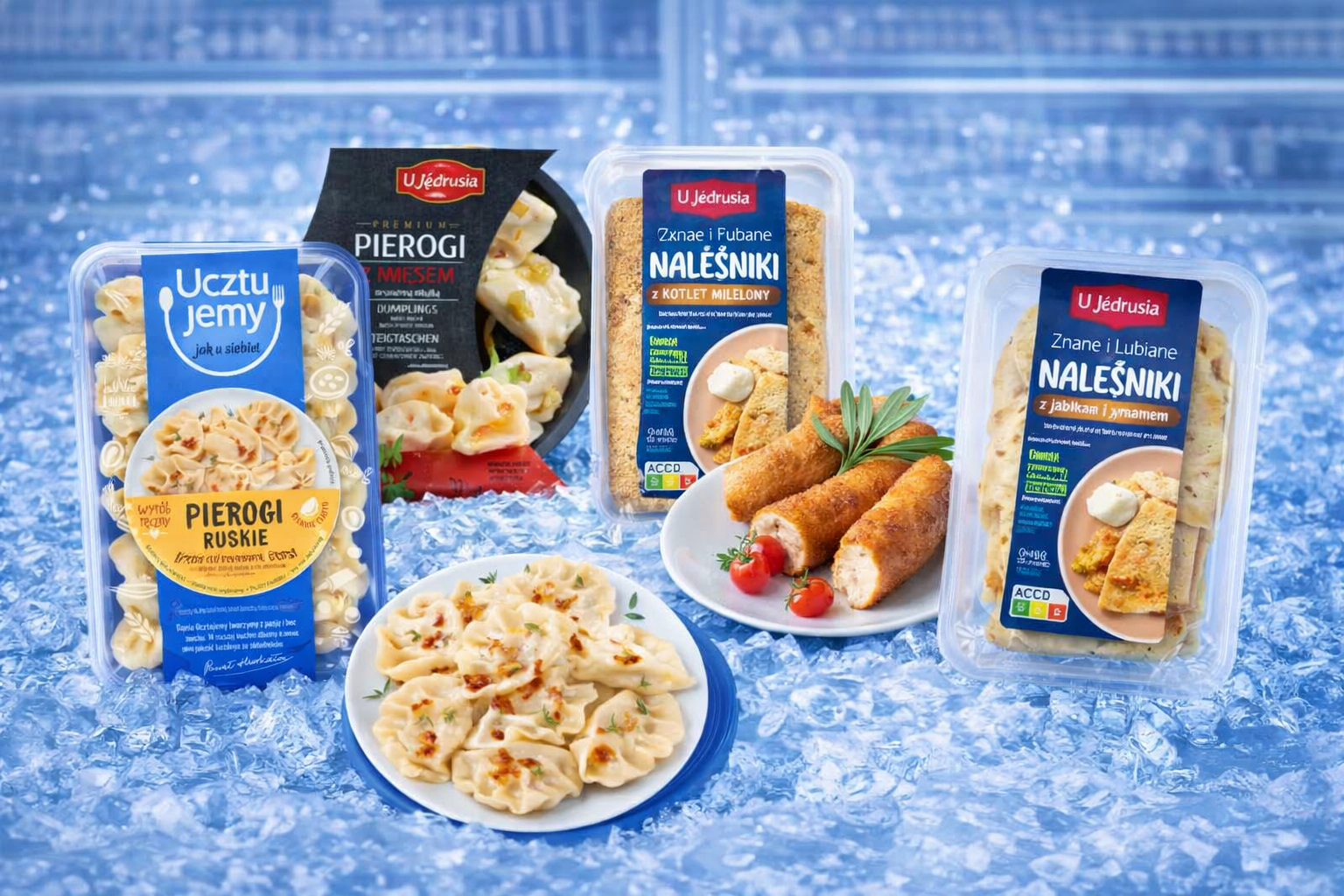 Polnische Fertiggerichte gekühlt – Pierogi, Schnitzel und Pfannkuchen