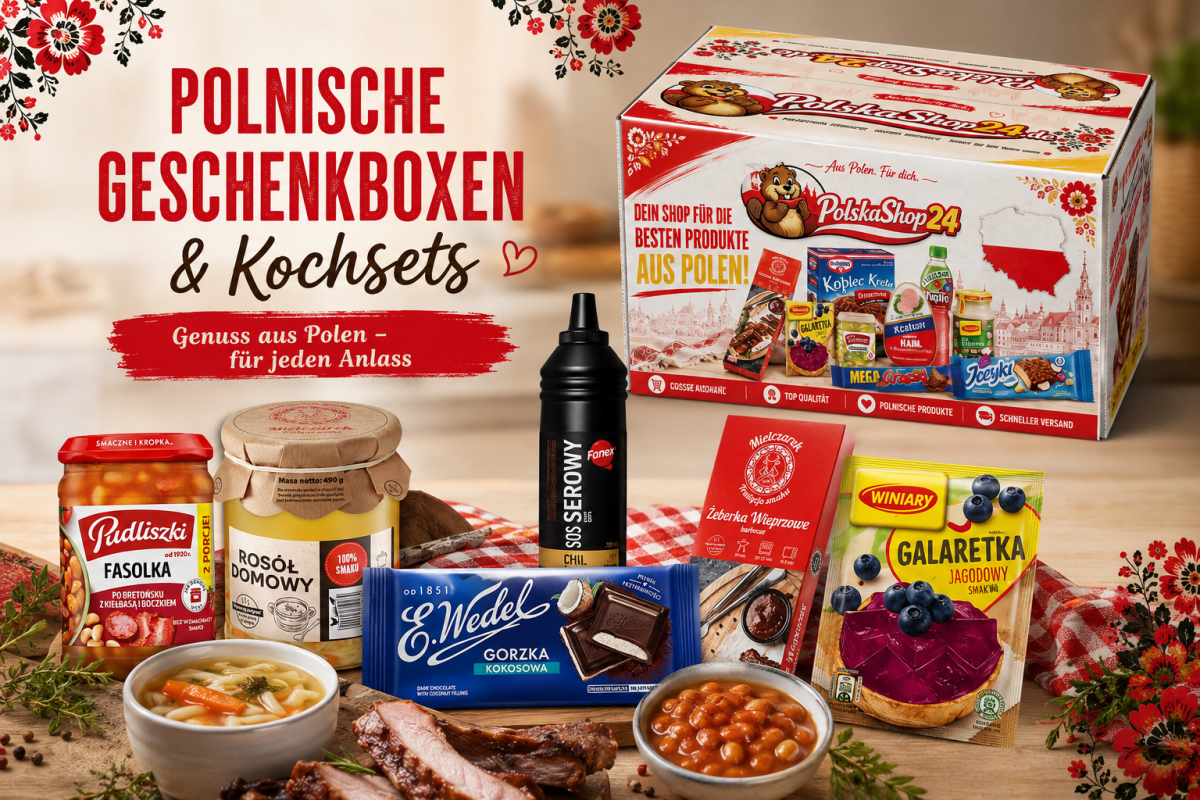 Polnische Geschenkboxen & Kochsets - Polskashop24