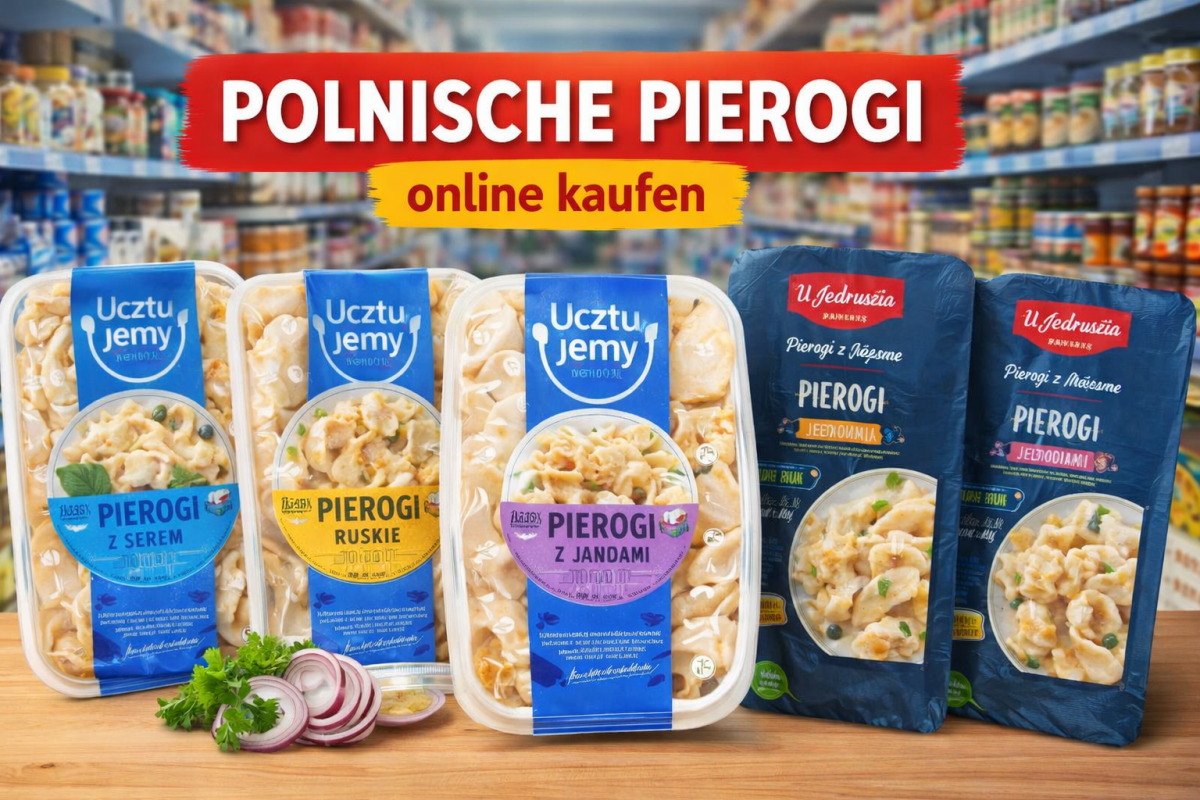 Polnische Pierogi online kaufen – Traditionelle polnische Teigtaschen - Polskashop24