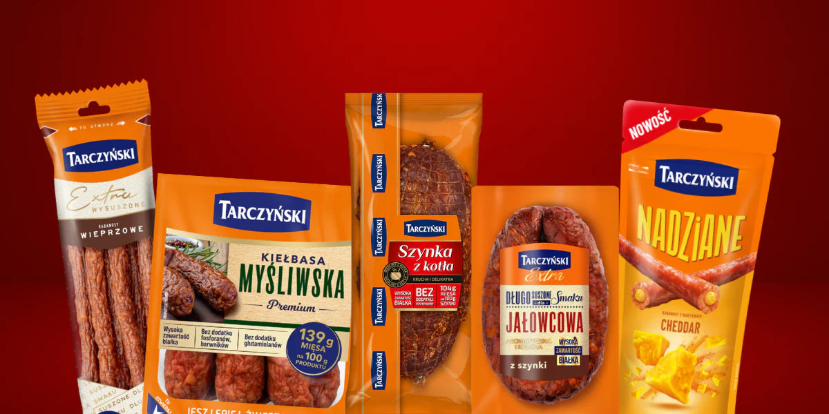 Tarczyński Kabanos, Wurst und Schinken - Premium polnische Fleischwaren und Wurstspezialitäten