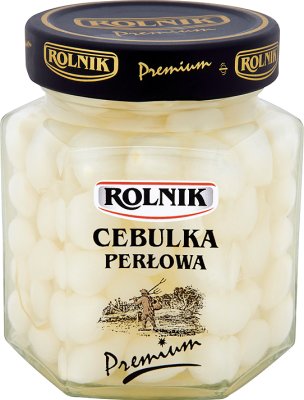 Marinierte Perlzwiebeln - Cebulka perłowa 295g - Rolnik