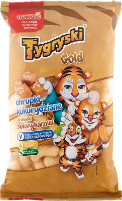 Tygryski Gold Maischips mit Salz-Karamell-Geschmack 100g