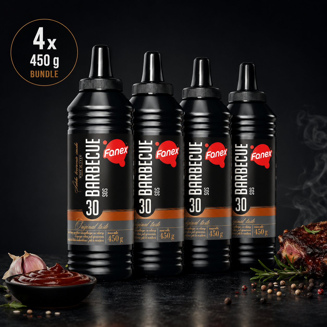Fanex Barbecue 4er Bundle