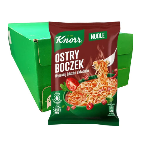 22x Knorr Nudle - Speck Pikant - Boczek Pikantny 63g - Vorratspack kaufen - Polskashop24