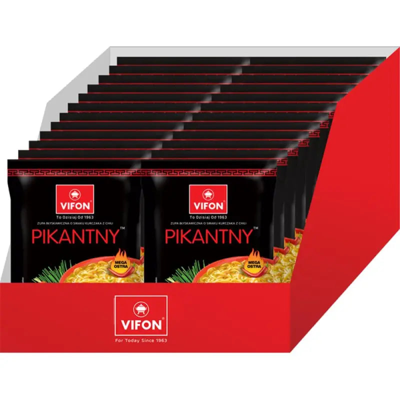 Vifon Kurczak Pikantny Instant-Nudelsuppe 70g (22er-Pack)
