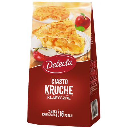 Delecta Backmischung Mürbeteig kruche ciasto 400g