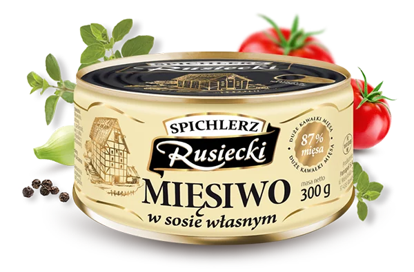 Mięsiwo w Sosie Własnym – Spichlerz Rusiecki 300g