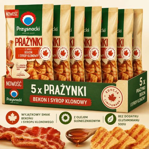 5er Bundle Prazynki Bacon + Ahornsirup - Polskashop24