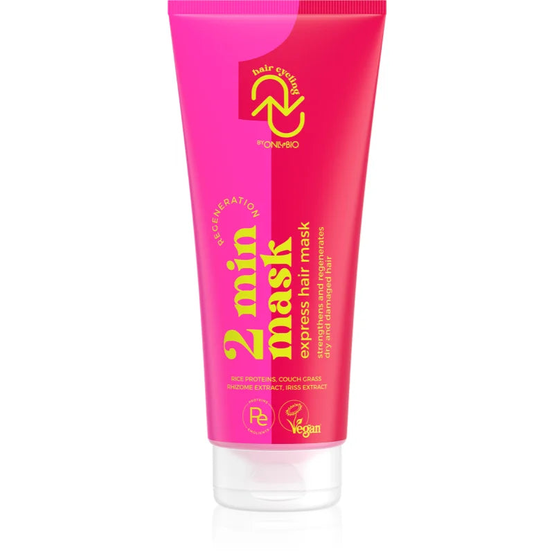 OnlyBio Hair Cycling 2-Minuten Regenerationsmaske 200 ml