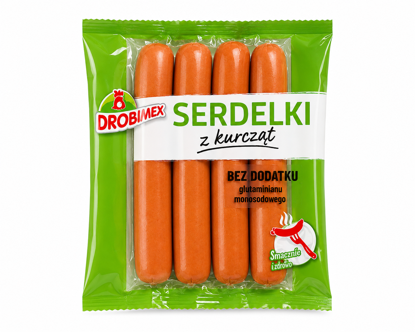 Drobimex Serdelki z Kurcząt – Polnische Hähnchen-Würstchen 285 g