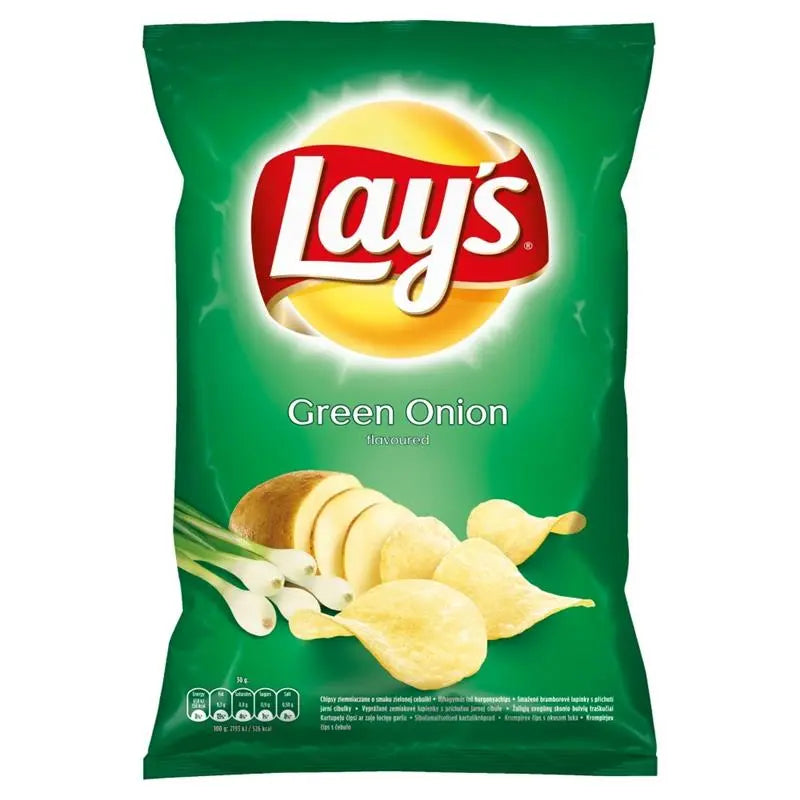 Lay's Chipsy Zielona Cebulka Green Onion Chips 130g