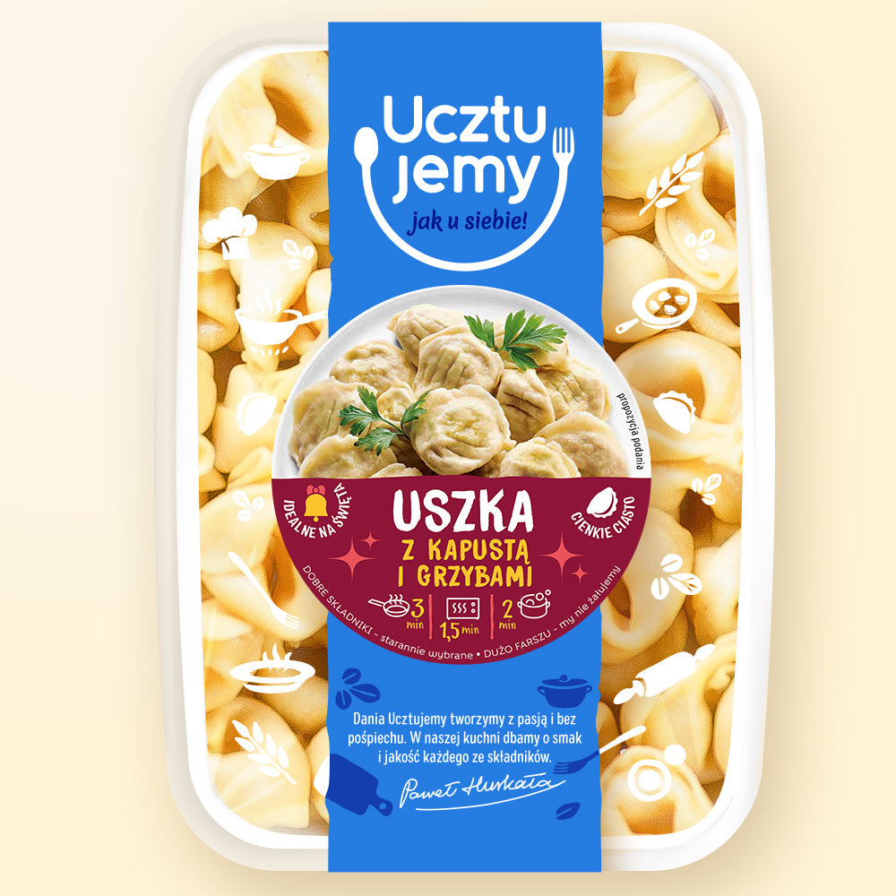 Uszka z Grzybami 400g ucztujemy