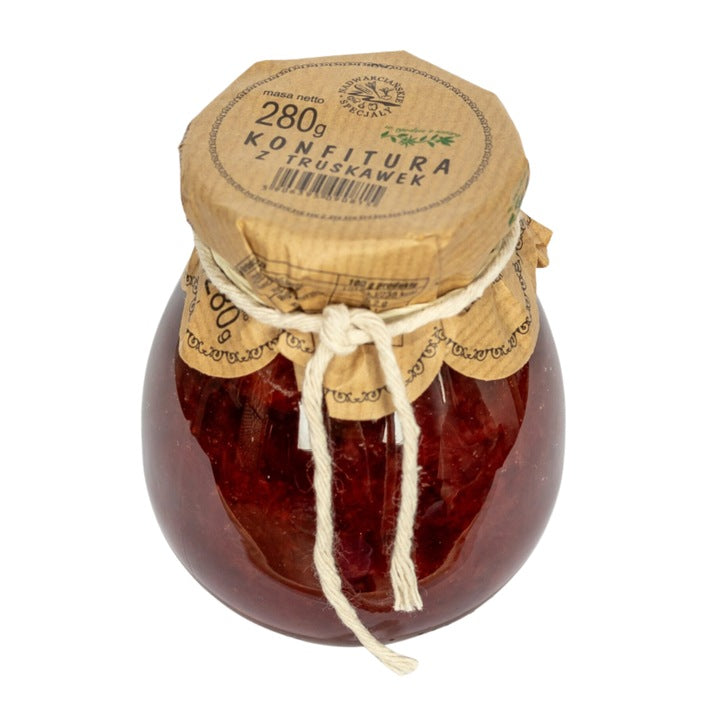 Erdbeer-Konfitüre - Konfitura z truskawek 280g - Nadwarciańskie Specjały