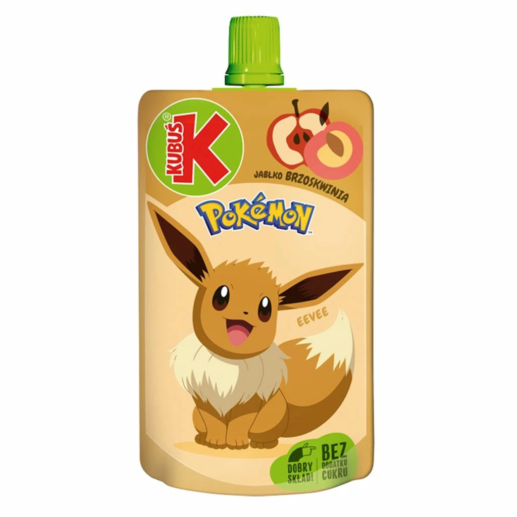 Kubuś Mus Jabłko Brzoskwinia 100g Fruchtmus Apfel Pfirsich für Kinder von Maspex