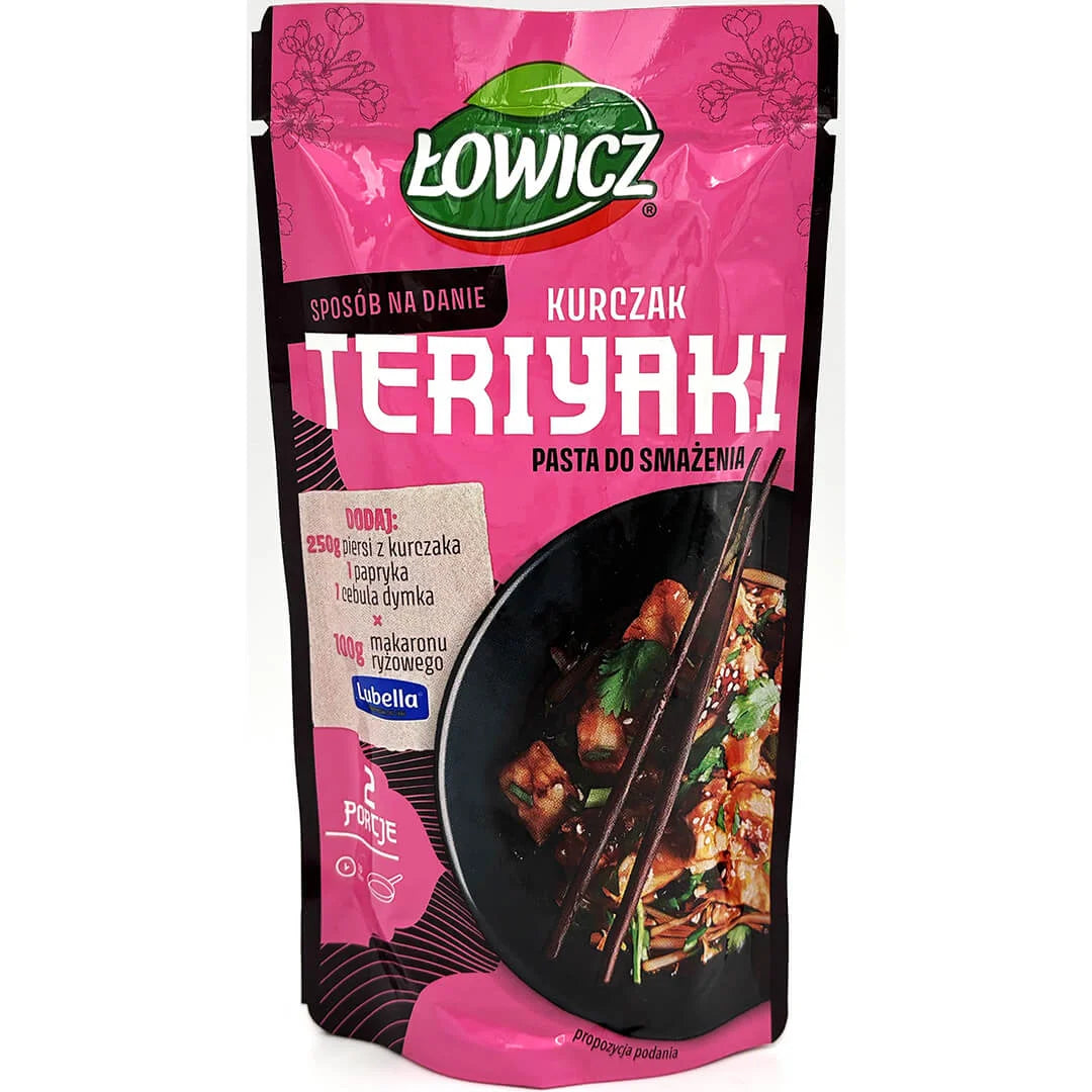 Teriyaki Bratpaste Pasta do Smażenia 100g - Łowicz