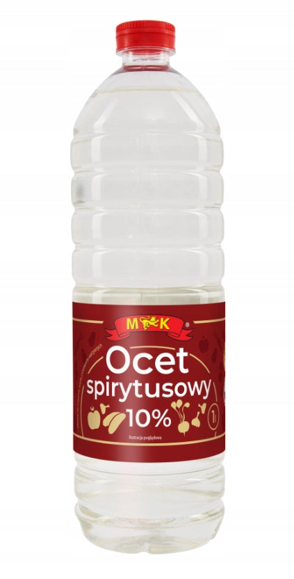 Ocet spirytusowy 10% 1 L, klarer polnischer Spiritusessig zum Einlegen