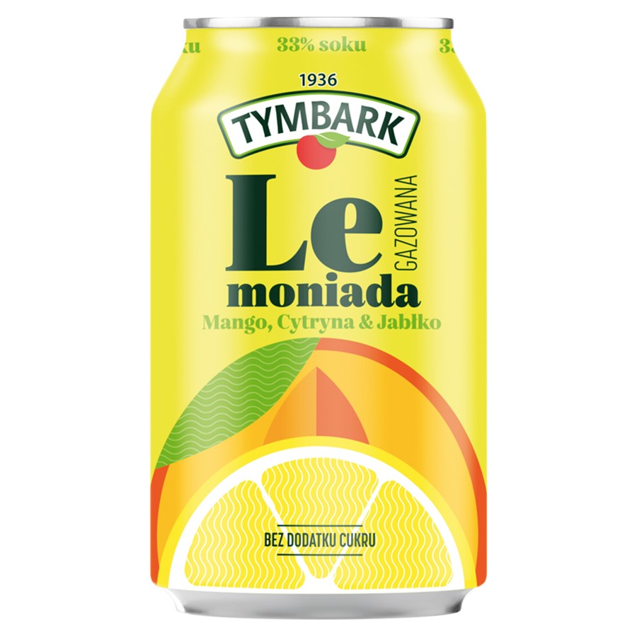 Tymbark Apfel-Zitronen-Mango Limonade 330ml Dose