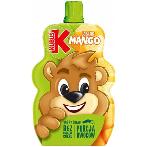 Apfel - Mango - Mus Mus Jabłko - Mango 100g - Kubuś - Polskashop24