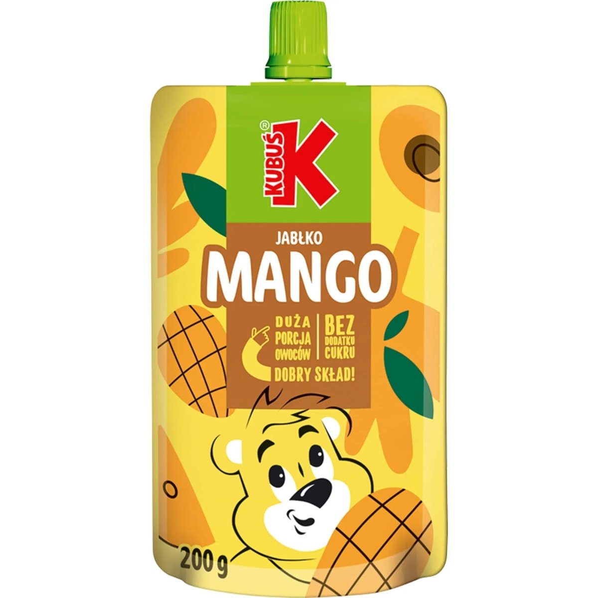 Apfel - Mango - Mus Mus Jabłko - Mango 200g - Kubuś - Polskashop24