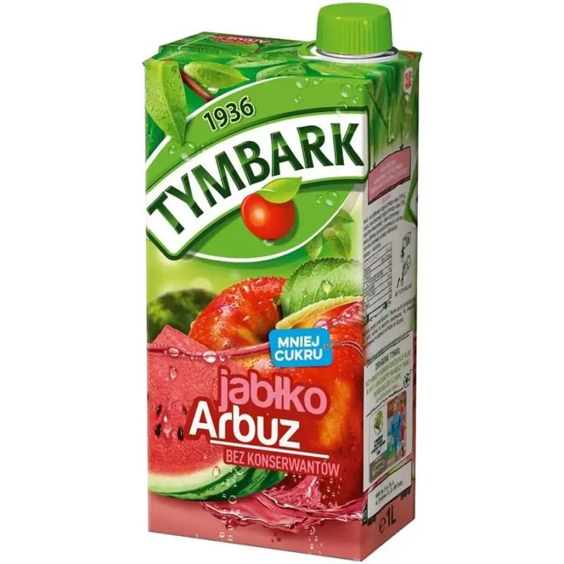 Apfel - Wassermelone - Getränk Napój Jabłko - Arbuz 1l - Tymbark - Polskashop24