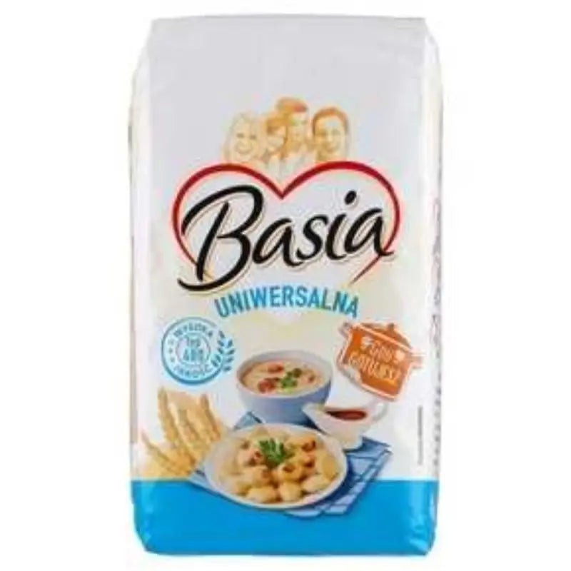 Basia Mąka Uniwersalna universelles Weizenmehl 1kg - polnisches Universalmehl von Goodmills