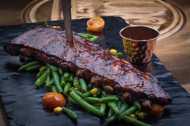 BBQ Rippchen Żeberko wieprzowe Barbecue 500g - Mielczarek - Polskashop24