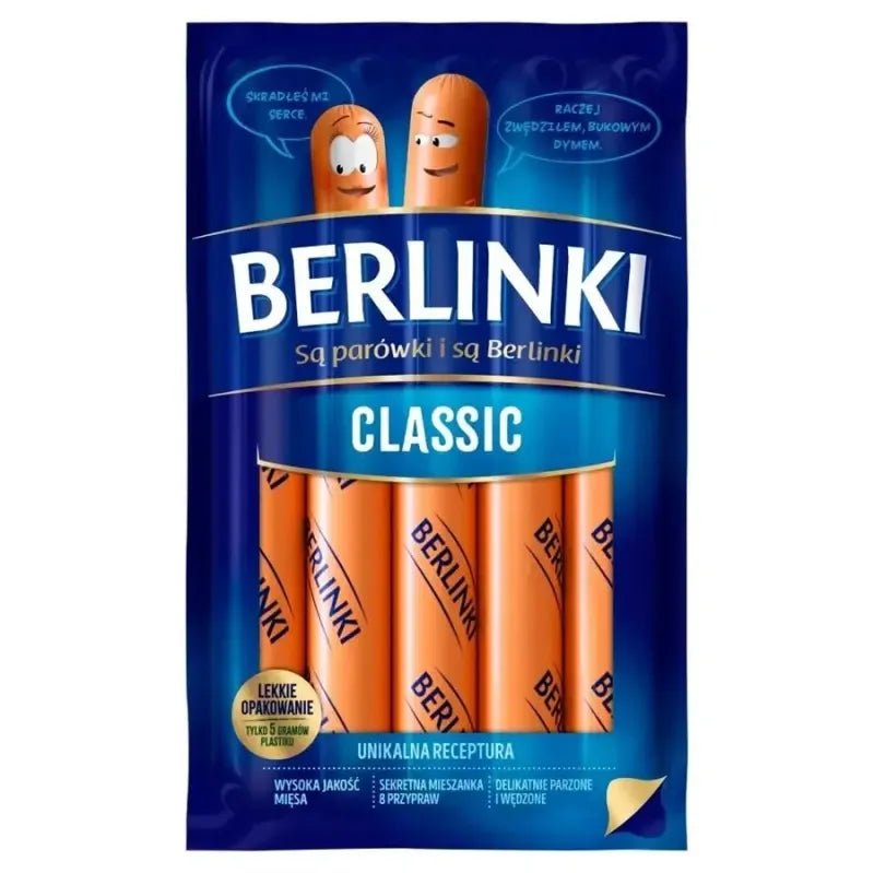 Berlinki Parówki - Bockwürstchen 225g - Morliny - Polskashop24