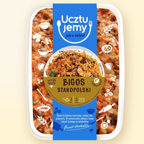 Bigos 400g - Polnischer Krauteintopf kaufen - Gastronoma - Polskashop24.de - Online Supermarkt mit Lebensmittel aus Polen