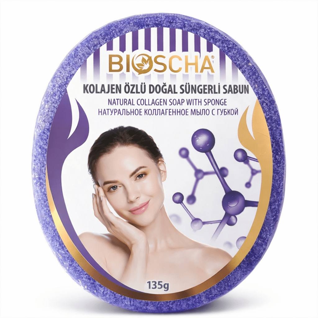 Bioscha Kollagen Seifenschwamm 135g - Polskashop24