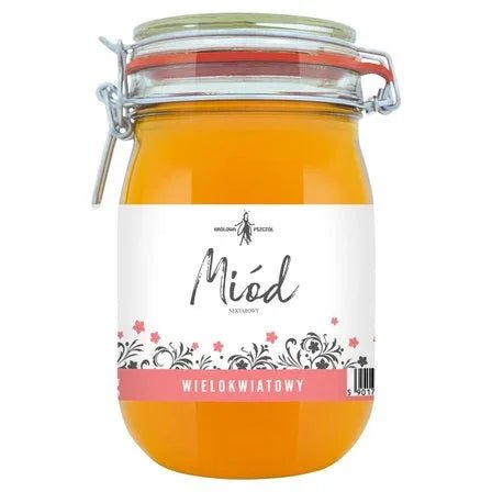 Blütenhonig - Miód nektarowy wielokwiatowy 1,4kg - Królowa Pszczół - Polskashop24