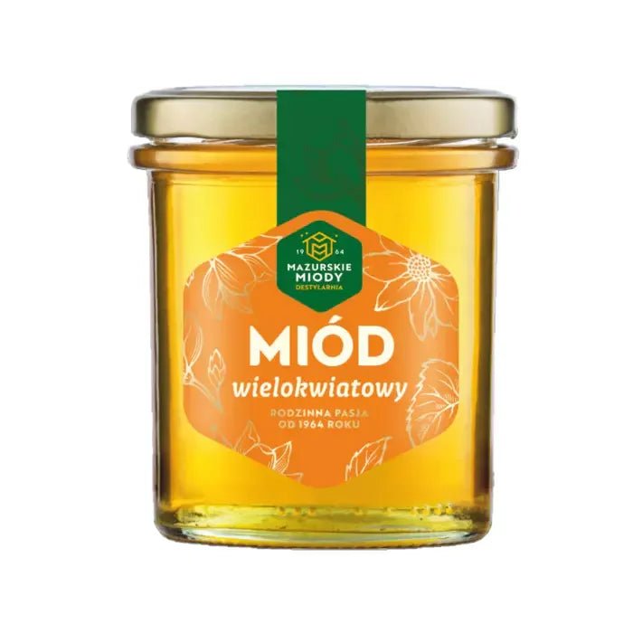 Blütenhonig - Miód pszczeli wielokwiatowy 400g - Mazurskie Miody - Polskashop24
