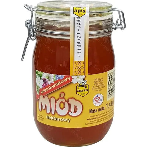 Blütenhonig - Miód wielokwiatowy 1400g - Apis - Polskashop24