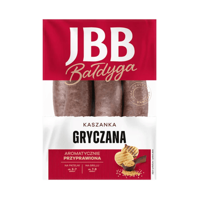 Blutwurst mit Buchweizen - Kaszanka Gryczana 600g - JBB - Polskashop24