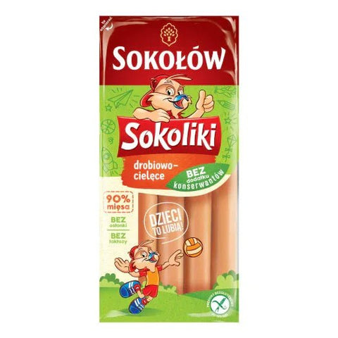 Bockwürstchen - Parówki Sokoliki 140g - Sokołów - Polskashop24