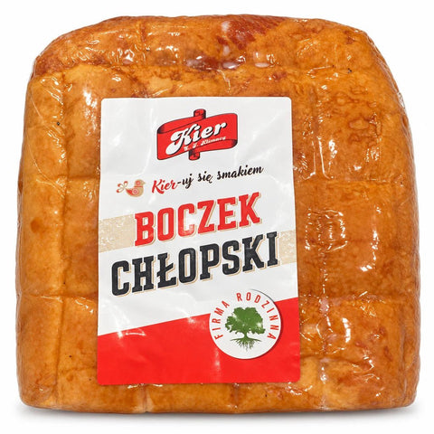 Kier Boczek Chłopski – Bauchspeck nach Bauernart – Packung auf weißem Hintergrund