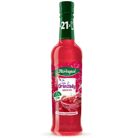 Brause-Sirup Syrop Oranzada 420ml - Herbapol - Polskashop24