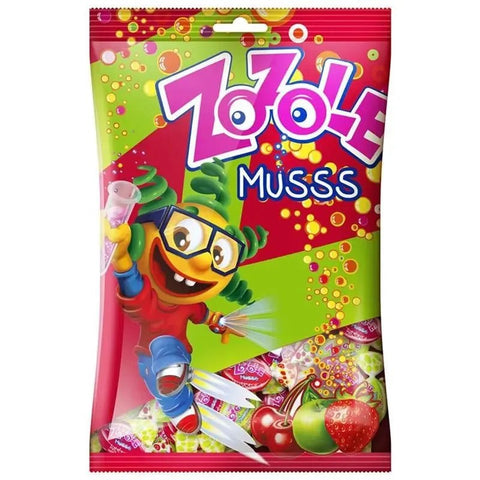 Brausebonbons Karmelki Zozole Apfel Erdbeere Kirsche 1kg - Mieszko - Polskashop24