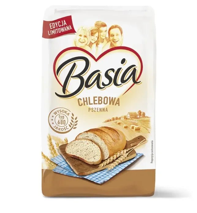 Brotmehl Typ 680 - Mąka Chlebowa pszenna 1kg - Basia - Polskashop24