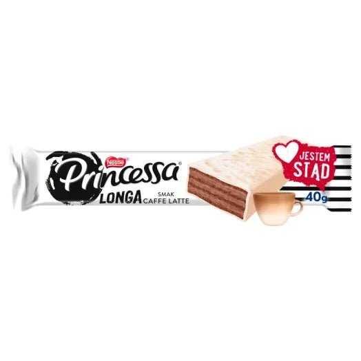 Caffe Latte Waffel - Princessa Black&White 40g - Nestle - Polskashop24