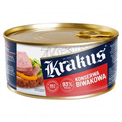 Camping Konserve - Konserwa biwakowa 300g - Krakus - Polskashop24