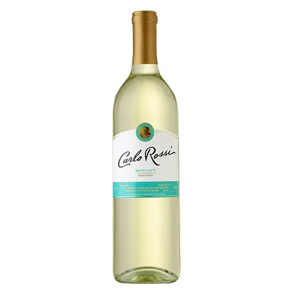 Carlo Rossi Wein Moscato Sweet White 9% 750ml - Polskashop24.de - Online Supermarkt mit Lebensmittel aus Polen