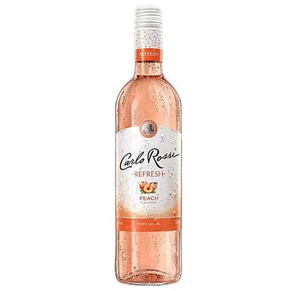 Carlo Rossi Wein Refresh Peach 10% 750ml - Polskashop24