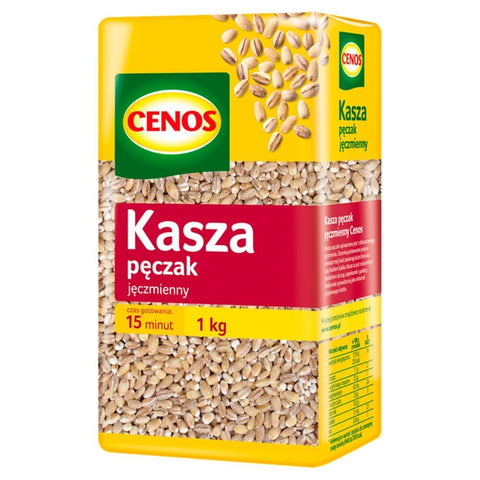 Cenos Gerstengraupen Pęczak 1 kg - Kasza jęczmienna pęczak - Polskashop24