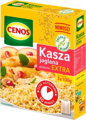 Cenos Hirse Kasza Jaglana 4 x 100 g - Polskashop24
