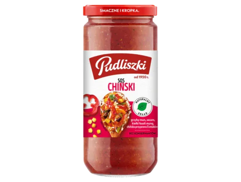 Chinesische Sauce - Sos chiński 480g - Pudliszki - Polskashop24
