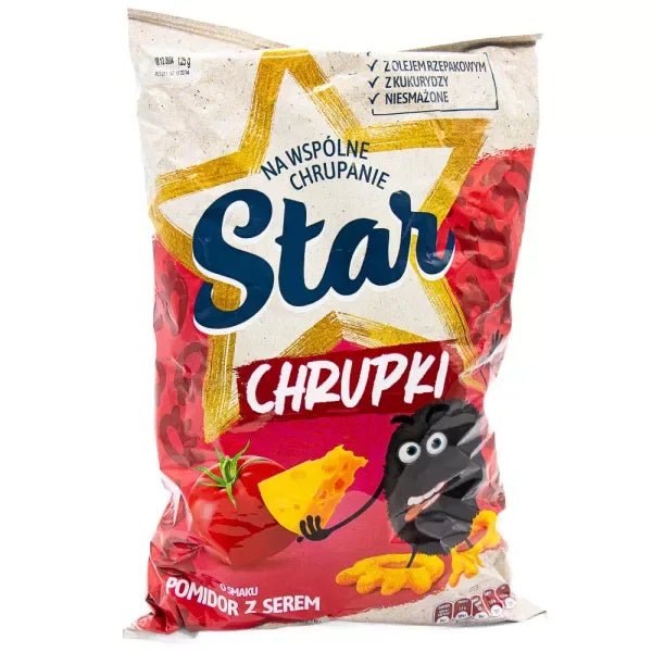Chrupki Łapaki Tomaten - Käse - Maissnacks 125g - Star - Polskashop24