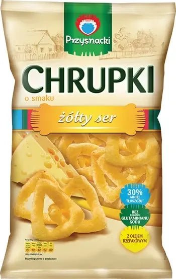 Chrupki zolty ser - Flips mit Käse - Geschmack 130g Przysnacki - Polskashop24