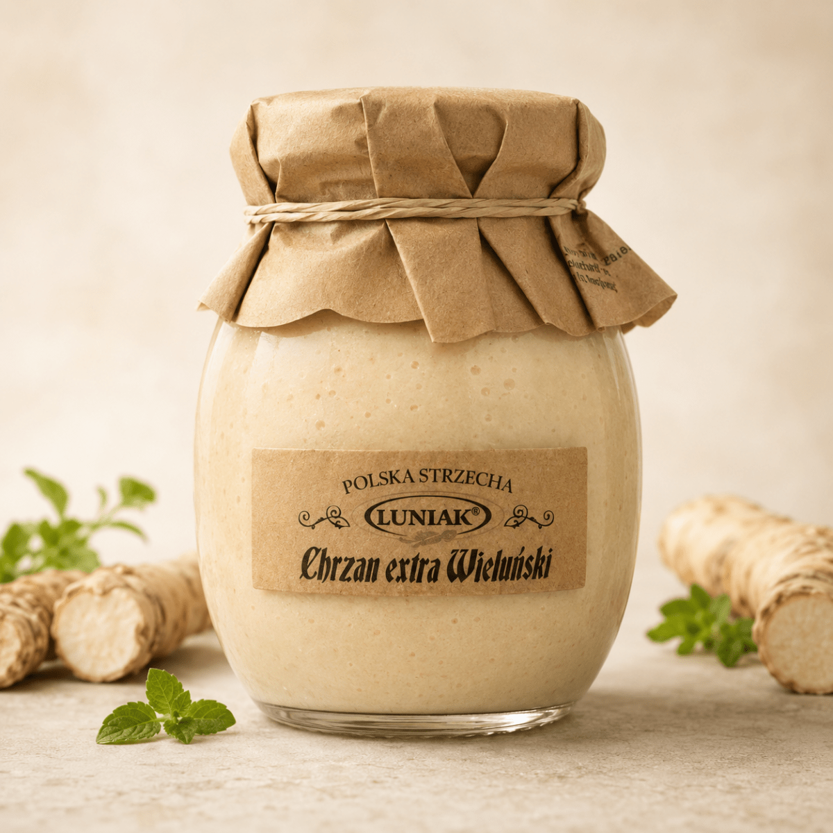 Chrzan Wielunski Tarty ''Meerrettich'' 220g Luniak - Polskashop24