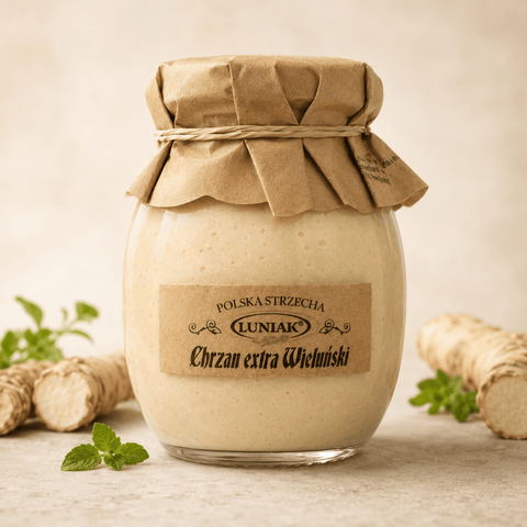 Chrzan Wielunski Tarty ''Meerrettich'' 220g Luniak - Polskashop24